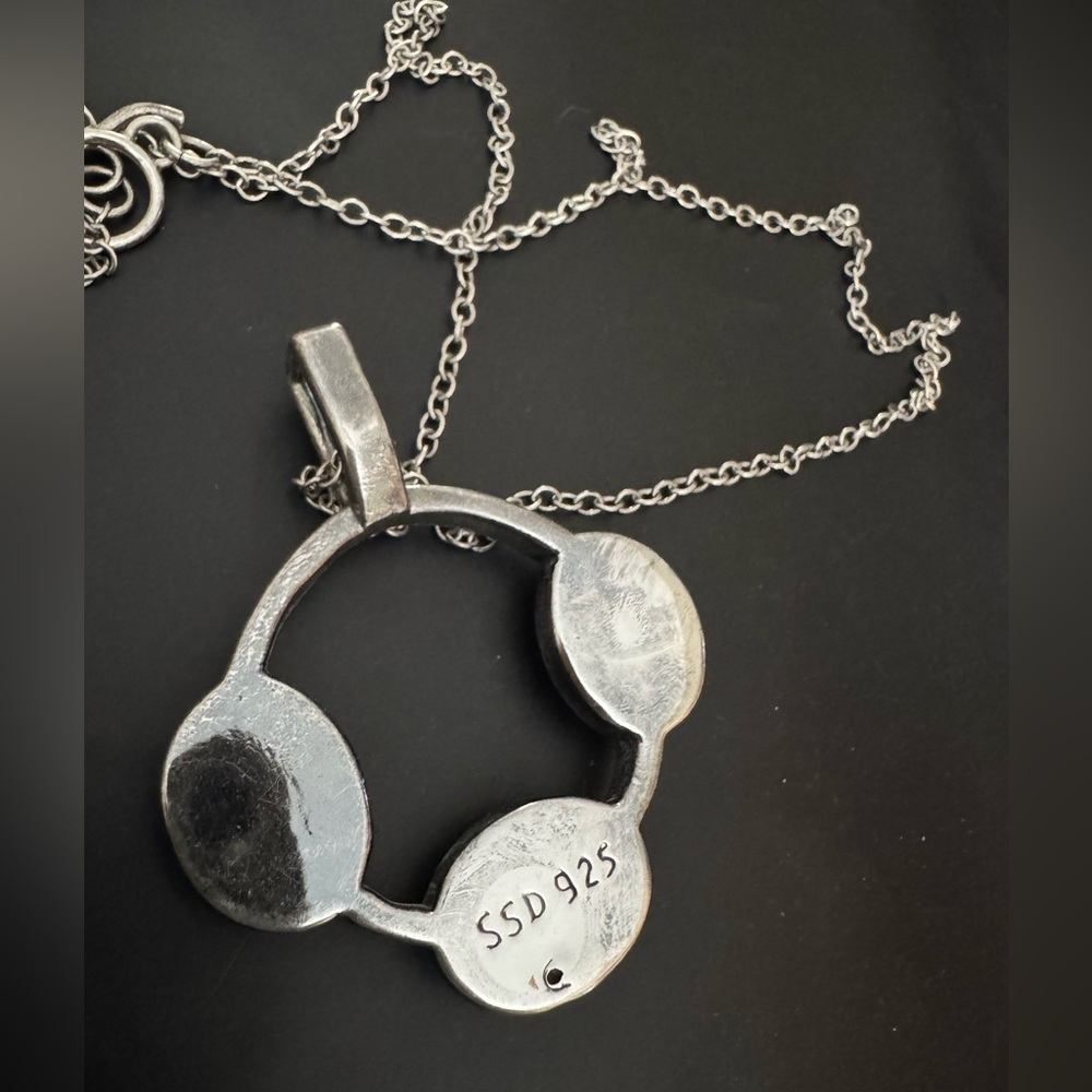 Simon Sebbag Sterling silver gemstone pendant - Picture 2 of 7